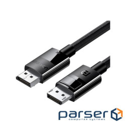 Кабель мультимедійний DisplayPort M to DisplayPort M 5.0m V1.4 braided DP114 black Ugreen (80394)