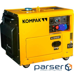 Дизельний генератор KOMPAK K6100SE