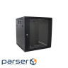 Шафа настінна Merlion 18U 19'' 600*450mm (Ш*Г)мм , black (Ml3-6418)