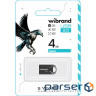 Флешка WIBRAND Hawk 4GB USB2.0 Black (WI2.0/HA4M1B)