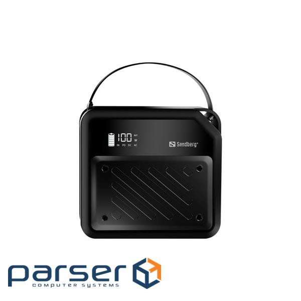 УМБ Sandberg 72000mAh 268W, DC9,6-12,6v, 2xUSB-A, 2xUSB-C 100w In/Out, LMFP, ліхтарик 6Вт (421-22)