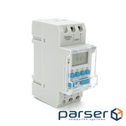 Таймер тижневий Sinotimer TM919H-4 програмований, РК екран, 16А , 12V, 35x65x87mm (YT-TM919H-4)