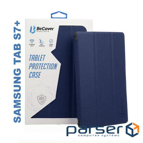 Чехол-книжка BeCover Smart для Samsung Galaxy Tab S7+ SM-T970/SM-T975 Deep Blue (705226)