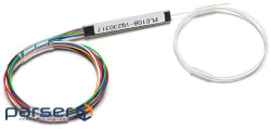 Подільник оптичний RCI PLC - 1x8 - NC без конекторів (PLC 1x8 - 0.9 mm cord - 0.5 m (G.652 D)) (PLC 1x8 - 0.9 mm cord - 0.5 m (G.652 D))