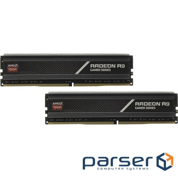 Модуль пам'яті AMD Radeon R9 Gamer DDR4 3200MHz 16GB Kit 2x8GB (R9S416G3206U2K)