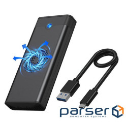 Кишеня зовнішня M8NVME, Type-C 3.1 A-C 10 Гбіт / с, M.2 / NVME Протокол: M.2 N (YT-USB3.1M.2 M8NVME)