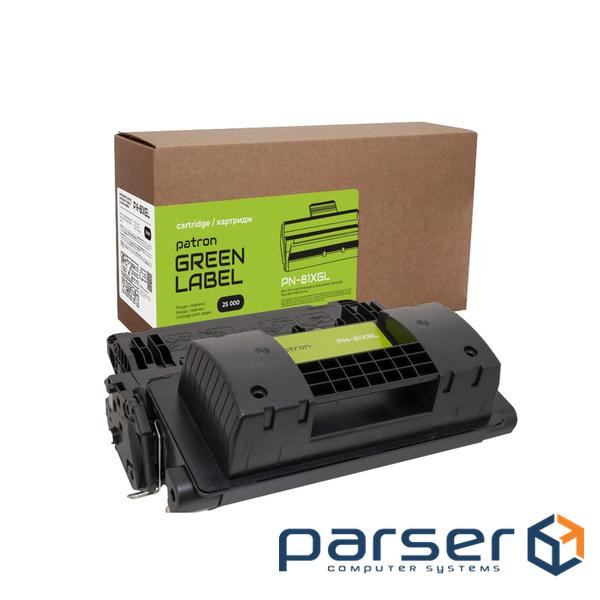 Картридж Patron HP 81X (CF281X) Green Label (PN-81XGL)