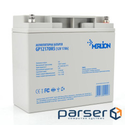 Корпус для акумуляторної батареї MERLION GP12170М5 (181x77x167мм), Q4 ), Q4