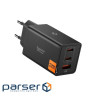 Зарядний пристрій Spigen 2xUSB-C PD + 1xUSB 67W black (ACH09458)