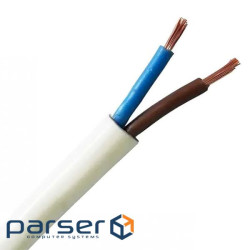 Кабель ПВС 2х2.5 мм2 багатожильний, ПВХ ізоляціія і оболочка 