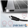 Концентратор AXAGON USB-C to 2xUSB-A + 2xUSB-C + HDMI 0.13m gray (HMC-5G2)