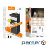 Батарея універсальна HOCO 40000mAh Powermaster PD/20W, QC/22.5W, Lamp, Black (J86 / 714737)