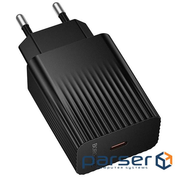 Зарядний пристрій BOROFONE BAS75A USB-C PD30W black (6941991122811)