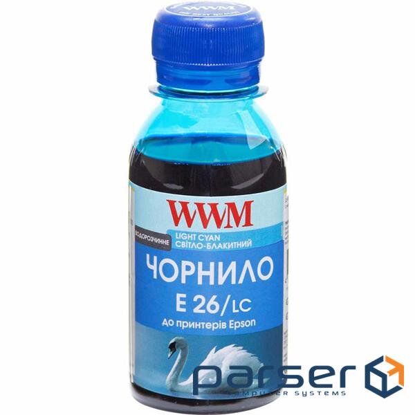 Чорнило WWM Epson XP-55/XP-750/XP-850 100г Light Cyan (E26/LC-2)
