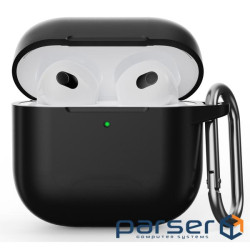 Чохол для навушників Armorstandart Hang Case для Apple AirPods 4 Black (ARM81277)