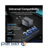 Зарядний пристрій Vention USB-C PD20W GaN gray (FEVH0-EU)