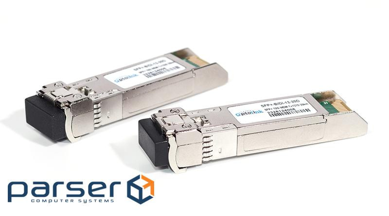 Модуль оптичний Optolink SFP+-BIDI-12-40D (10G, 40km, LC, Tx 1270nm) (SFP+-BIDI-12-40D-1270)