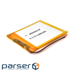 Літій-полімерний акумулятор 4*55*65mm (Li-ion 3.7В 2200мА&middot,ч) (045565) ) (045565)