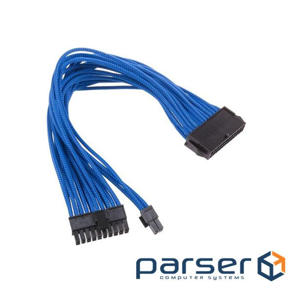 Кабель Gelid Solutions 24-pin ATX, 30см синій (CA-24P-03)