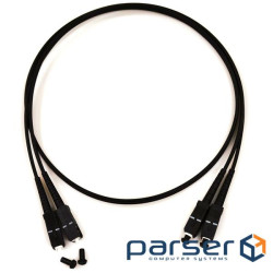 Патчкорд SC/UPC-SC/UPC MM (G50-OM3) 10м Duplex чорний (UPC10SCSC(MM)D(ON)BK)