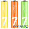 Батарейка ZMI AA ZI5*12 + AAA ZI7*12 Rainbow batteries set (Ф 16358)