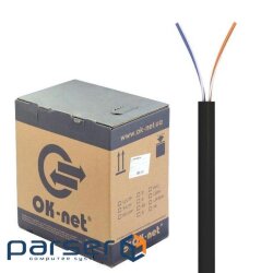 Network cable OK-Net UTP 305m 2 pairs (KPP-VP (100) 2x2x0.50 / 305m)