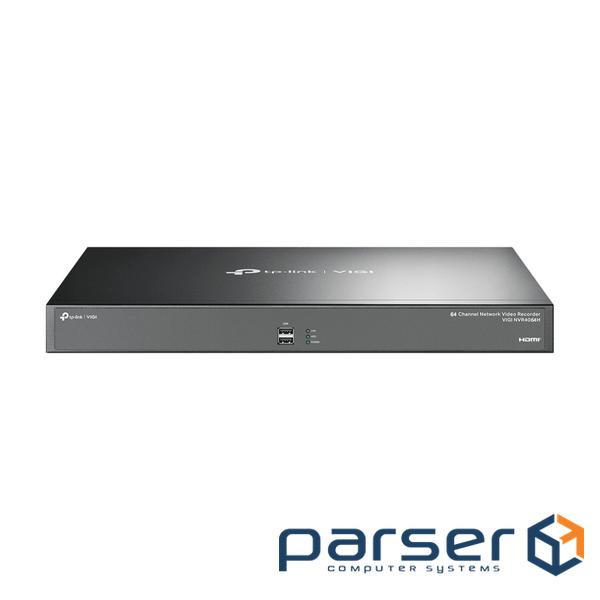 IP-Відеореєстратор TP-LINK VIGI NVR4064H 64 канали, 3xUSB, H.265+, 4xHDD, до 16 ТБ (VIGI-NVR4064H)