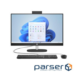 моноблок 27FI/U5-125U/16GB DDR5/512/UMA/DOS/HD Cam /WK/WM/Jet Black HP HP All-in-One 27-cr (D3SB6EA)