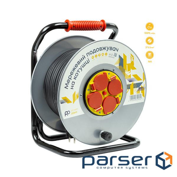 Подовжувач мережі PowerPlant JY-20022/40, 40м (EX610532)