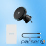 Автоутримувач з бездротовою зарядкою Proove Light Circle Qi2 15W metal gray (WHLC15010002)
