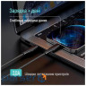 Дата кабель USB-C to USB-C 1.0m 3A 60W textured PVC black ColorWay (CW-CBPDCC094-BK)
