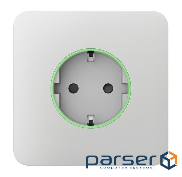 Передня панель для вбудованої розетки Ajax SoloCover for Outlet smart, Jeweler, бездрото (000038777) (000038777)