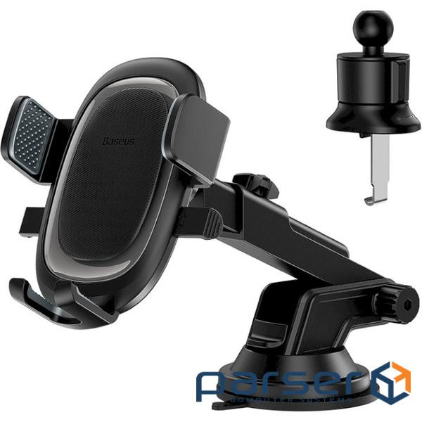 Автоутримувач для смартфона BASEUS UltraControl Pro Series Clamp-Type Car Holder S (C40351600113-00)