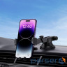 Автоутримувач для смартфона BASEUS UltraControl Pro Series Clamp-Type Car Holder S (C40351600113-00)
