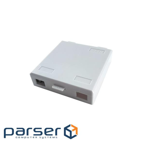 Комп'ютерна розетка оптична ES-02 з кабельним затискачем Eserver (WT-3193A / 53978)