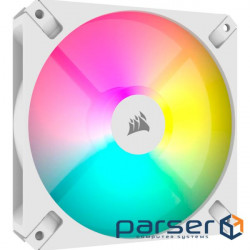 Вентилятор CORSAIR iCUE AR120 Digital RGB PWM White (CO-9050168-WW)