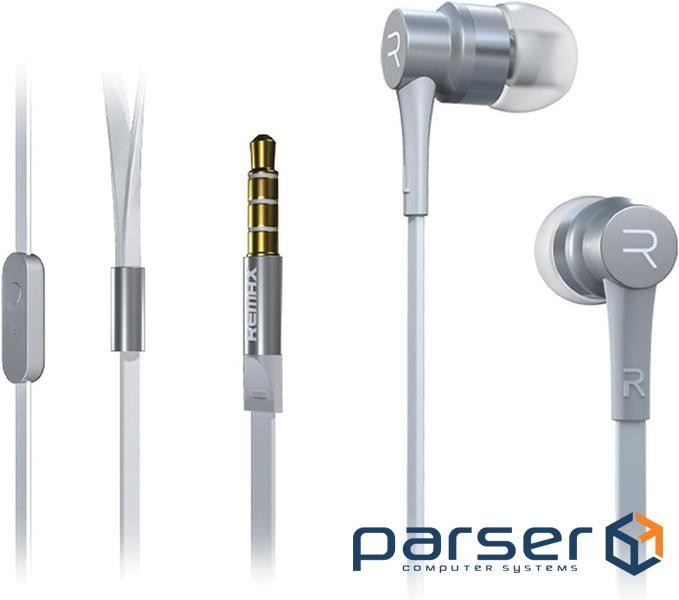 Гарнітура Remax RM-535 Silver (6954851211150)