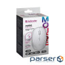 Миша DEFENDER Auris MB-027 White (52028)