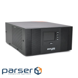 ДБЖ під зовнішній АКБ 12V(LiFePo4/GEL/AGM), струм заряду 10/20A BRAZZERS BRSW-LFP-600 (500Вт )