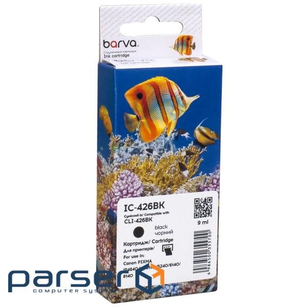 Картридж Barva Canon CLI-426BK (4556B001) 635 ст , black (IC-426BK)