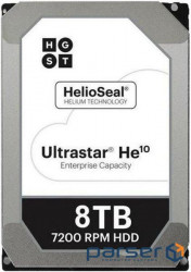 Жорсткий диск 8Tb SAS HGST (Hitachi) Ultrastar He10 (HUH721008AL5204/ 0F27358)