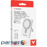 Повербанк MagSafe VERBATIM Charge 'n' Go 20W 5000mAh Silver (32276)
