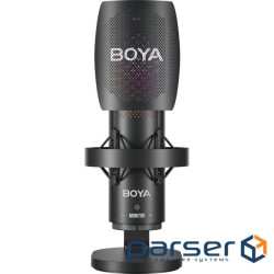 Мікрофон Boya K9 RGBType-C/3,5 мм Black