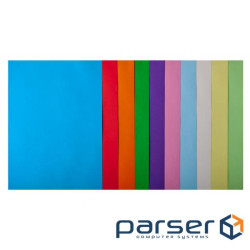 Папір Buromax А 4, 80g, PASTEL+INTENSIVE, 10colors, 50sh (BM.2721650-99)