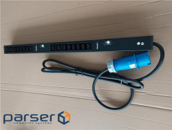 Пристрій розподілу електроживлення MIRSAN MCB Zero Basic 32A 1Ph 24 гібридних ро (MR.PDU.MXB32124H0)