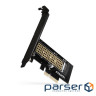 Aдаптер AXAGON PCEM2-N PCIe NVMe M.2 adapter