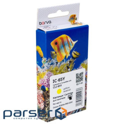 Картридж Barva Canon CLI-65Y (4218C001) 295sh, yellow (IC-65Y)