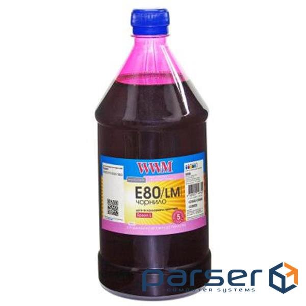 Чорнило WWM Epson L800 1000г Light Magenta (E80/LM-4)