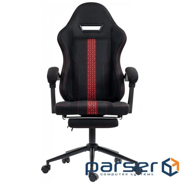 Крісло ігрове GT Racer X-2331 Black/Red (X-2331 Fabric Black/Red)