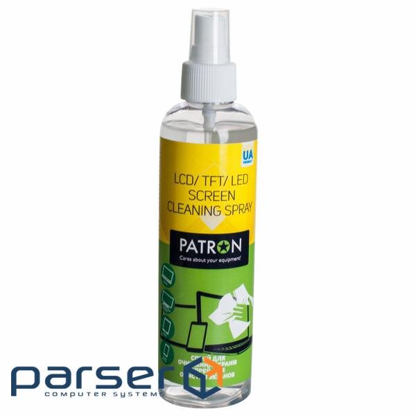 Спрей для очищення Patron Screen spray for TFT/LCD/LED 250мл (F3-001)